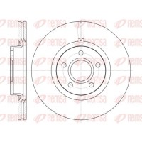6711.10 REMSA Гальмівний диск