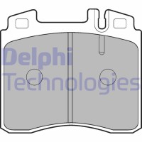 LP842 DELPHI Комплект гальмівних колодок дисковий гальм