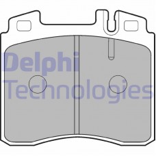 LP842 DELPHI Комплект гальмівних колодок дисковий гальм