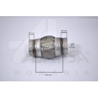 62067 ASAM Гофрована труба вихлопна система