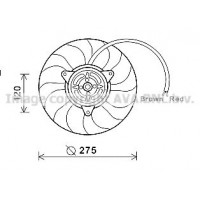 AI7515 AVA QUALITY COOLING Вентилятор охолодження двигуна