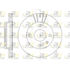 6096.10 ROADHOUSE Гальмівний диск