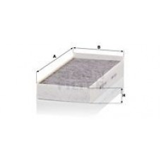 CUK 23 015-2 MANN-FILTER Фільтр повітря у внутрішньому просторі
