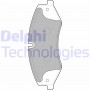 LP2176 DELPHI КомплеК т гальмівних колодок, дискове гальмо