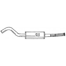 16616 SIGAM Глушник вихлопних газів кінцевий