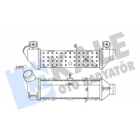 Интеркулер KALE OTO RADYATÖR 344750