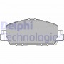 LP3243 DELPHI Комплект гальмівних колодок дисковий гальм