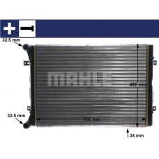 CR 2038 000S MAHLE Радіатор охолодження двигуна