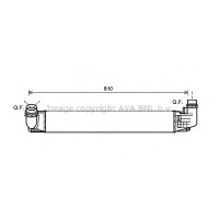 DAA4009 AVA QUALITY COOLING Интеркулер