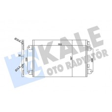 342830 KALE OTO RADYATÖR Конденсатор кондиціонера