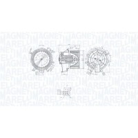 069412236010 MAGNETI MARELLI Вентилятор салону
