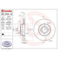 24444 AP Гальмівний диск