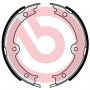 S 83 564 BREMBO Комплект гальмівних колодок, стояночная тормозная система