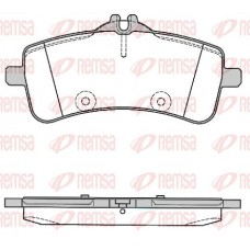 1794.00 REMSA Комплект гальмівних колодок дисковий гальм