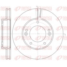 6992.10 REMSA Гальмівний диск