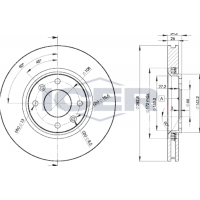78BD4752-2 ICER Гальмівний диск