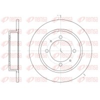 6447.00 REMSA Гальмівний диск