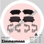 23914.170.3 ZIMMERMANN Комплект гальмівних колодок дисковий гальм