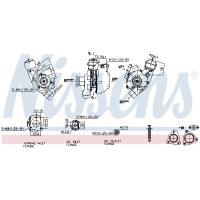 93224 NISSENS Компресор наддуву