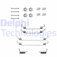 LY1212 DELPHI Комплектуючі гальмівна колодка