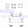 LY1212 DELPHI Комплектуючі гальмівна колодка