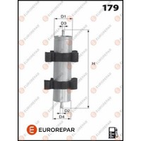 1643628080 EUROREPAR Паливний фільтр