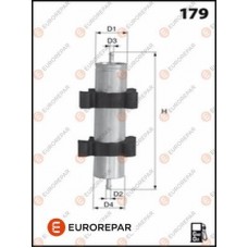 1643628080 EUROREPAR Паливний фільтр
