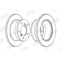 567761J JURID Гальмівний диск