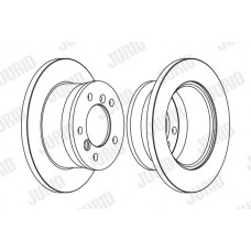 567761J JURID Гальмівний диск