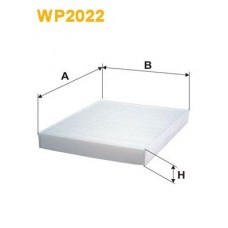 WP2022 WIX FILTERS Фільтр повітря у внутрішньому просторі