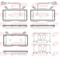 1759.22 REMSA Комплект гальмівних колодок дисковий гальм