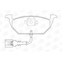571971CH CHAMPION Комплект гальмівних колодок дисковий гальм