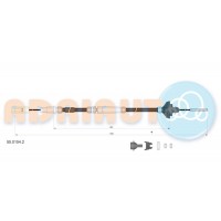 55.0154.2 ADRIAUTO Трос управління зчепленням