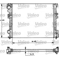 731166 VALEO Радіатор охолодження двигуна