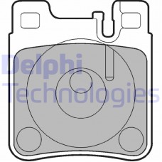 LP841 DELPHI Комплект гальмівних колодок дисковий гальм