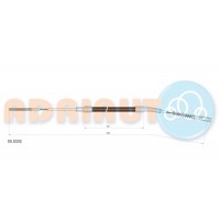 05.0202 ADRIAUTO Тросик, cтояночный тормоз