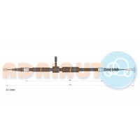 010248 ADRIAUTO ALFA ROMEO Трос ручного гальма лівий. 147 -10.