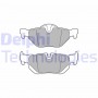 LP3618 DELPHI Комплект гальмівних колодок дисковий гальм