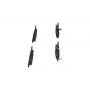 KBP-8028 KAVO PARTS Комплект гальмівних колодок дисковий гальм