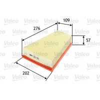 585019 VALEO Повітряний фільтр