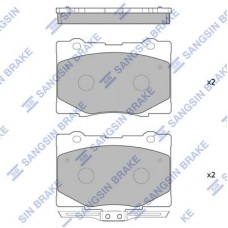 SP4141 Hi-Q Комплект гальмівних колодок дисковий гальм SP4141 Hi-Q Комплект гальмівних колодок дисковий гальм