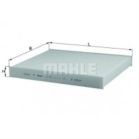 LA 182 MAHLE Фільтр повітря у внутрішньому просторі