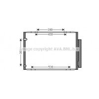 TO5573D AVA QUALITY COOLING Конденсатор кондиціонера