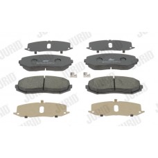 572584J JURID КомплеК т гальмівних колодок, дискове гальмо