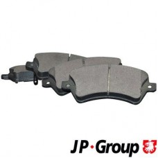 4863602410 JP GROUP Комплект гальмівних колодок дисковий гальм