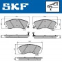 VKBP 80454 A SKF Комплект гальмівних колодок дисковий гальм