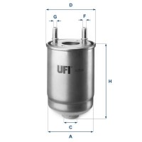 24.186.00 UFI Паливний фільтр