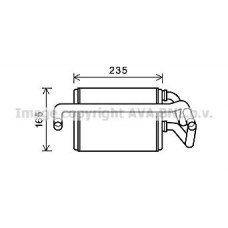 DNA6405 AVA QUALITY COOLING Теплообмінник обігрів салону