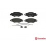 P 56 038 BREMBO КомплеК т гальмівних колодок, дискове гальмо