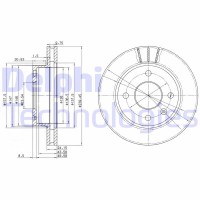 BG2367 DELPHI Гальмівний диск